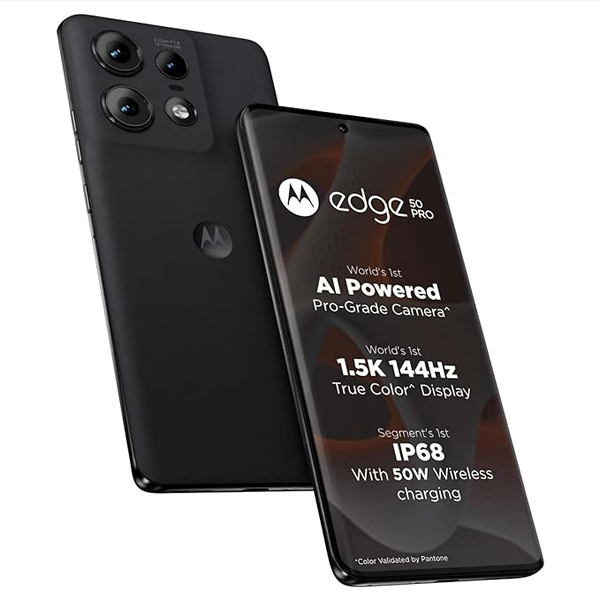 Buy Motorola Edge 50 Pro 5G 8 GB RAM 256 GB Black Beauty Mobile Phone - Vasanth and Co